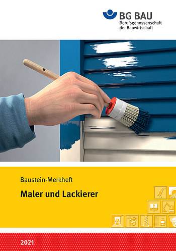 Baustein-Merkheft: Maler und Lackierer Titelbild Baustein-Merkheft: Maler und Lackierer